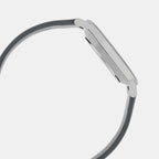 Enticer Men Quartz Grey Dial Analog Leather Watch A2415