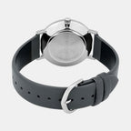 Enticer Men Quartz Grey Dial Analog Leather Watch A2415