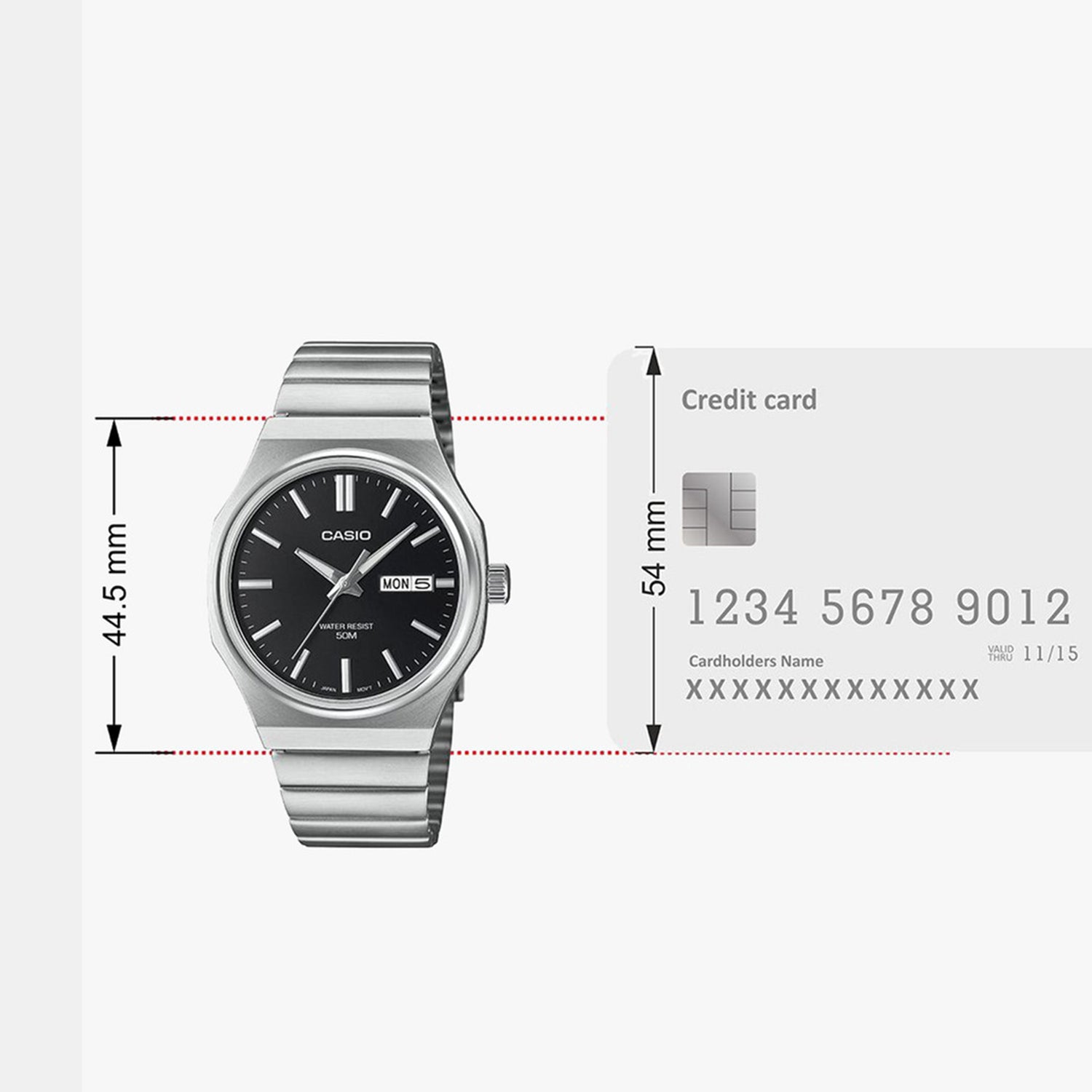 Enticer Men Quartz Black Dial Analog Stainless Steel Watch A2416
