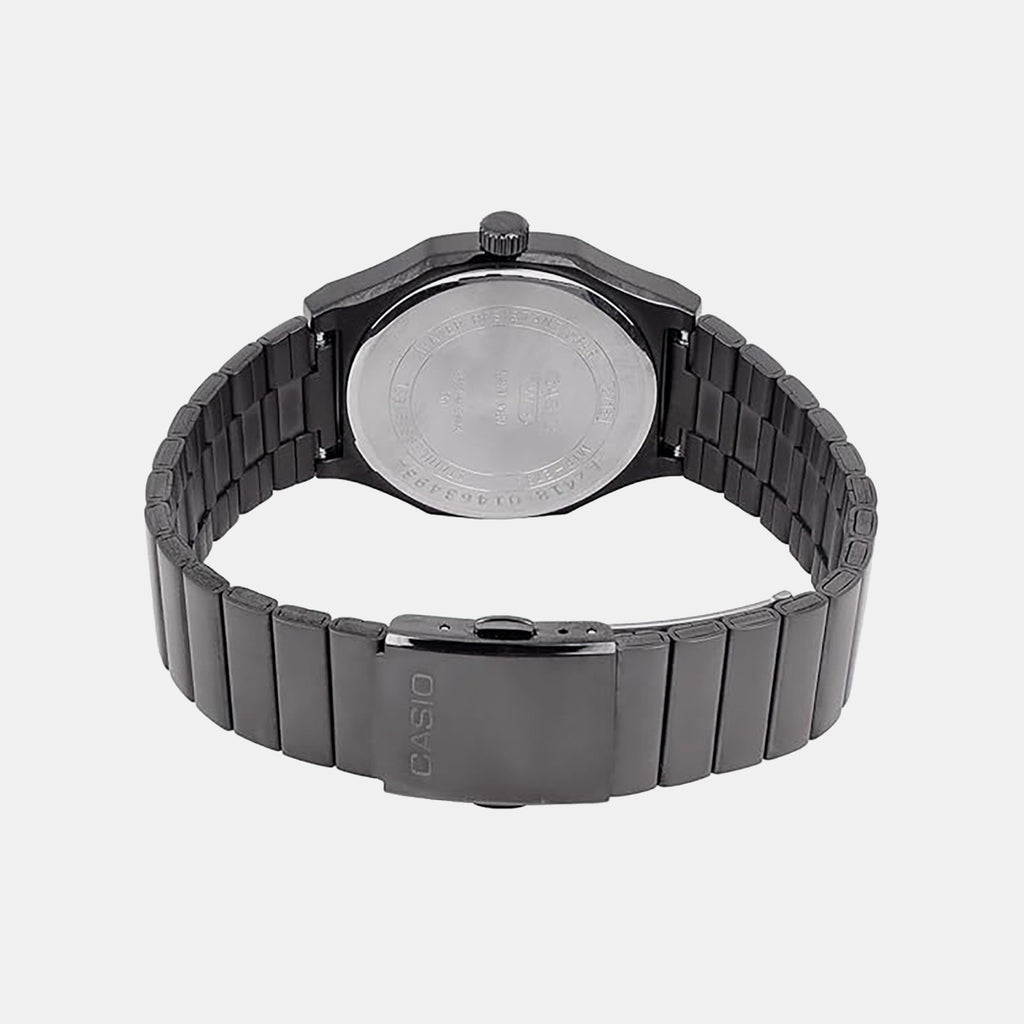 Enticer Men Quartz Silver Dial Analog Stainless Steel Watch A2418
