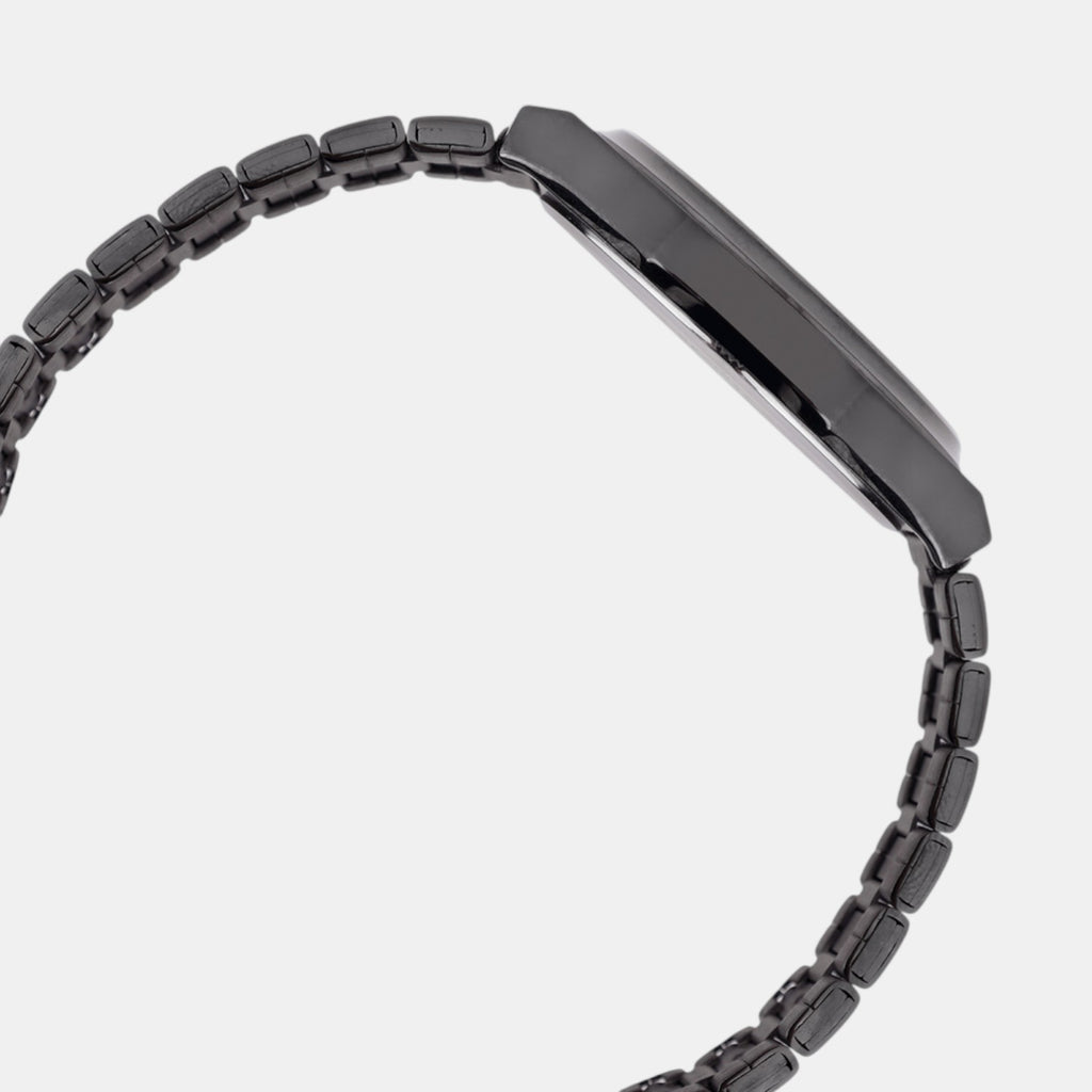 Enticer Men Quartz Silver Dial Analog Stainless Steel Watch A2418