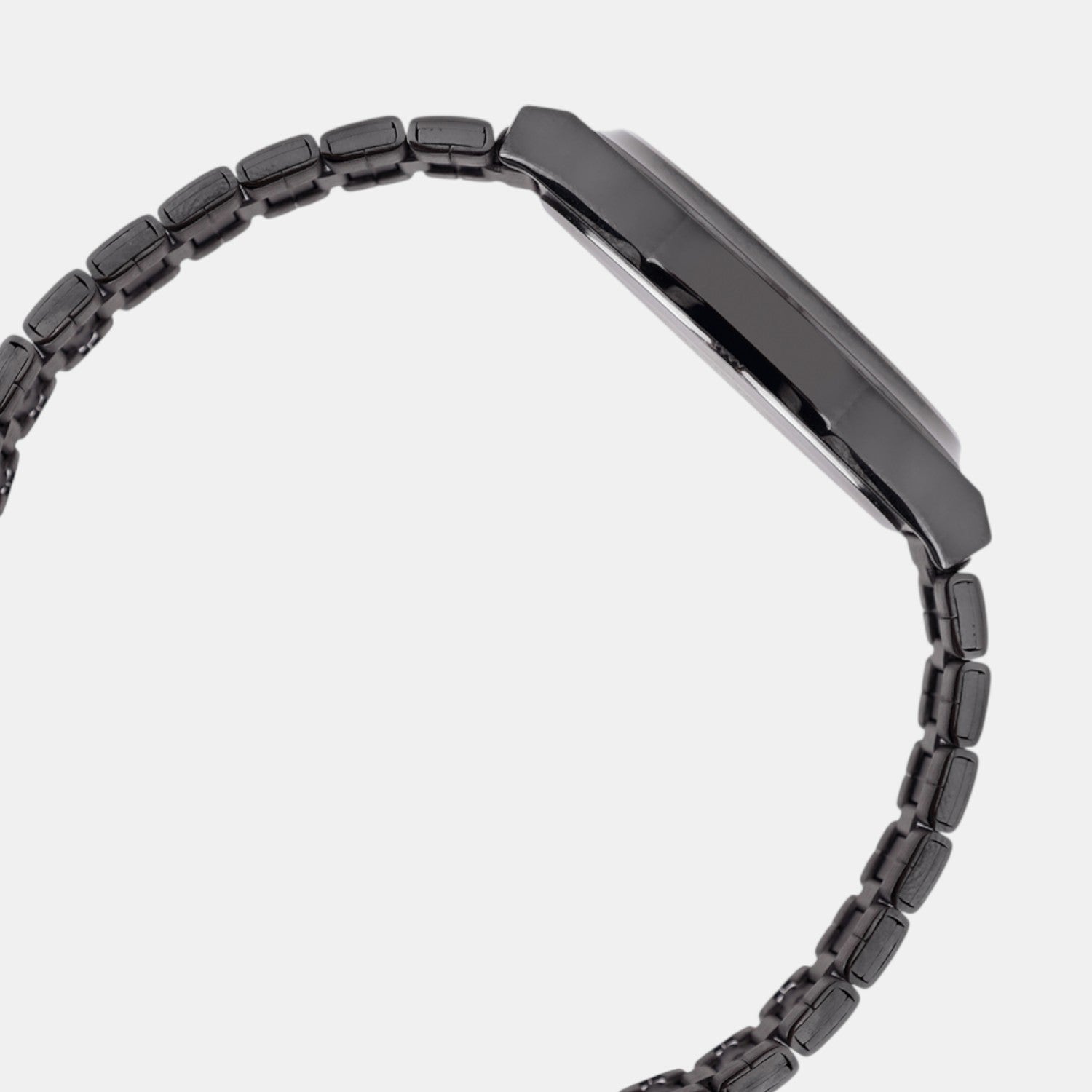 Enticer Men Quartz Silver Dial Analog Stainless Steel Watch A2418