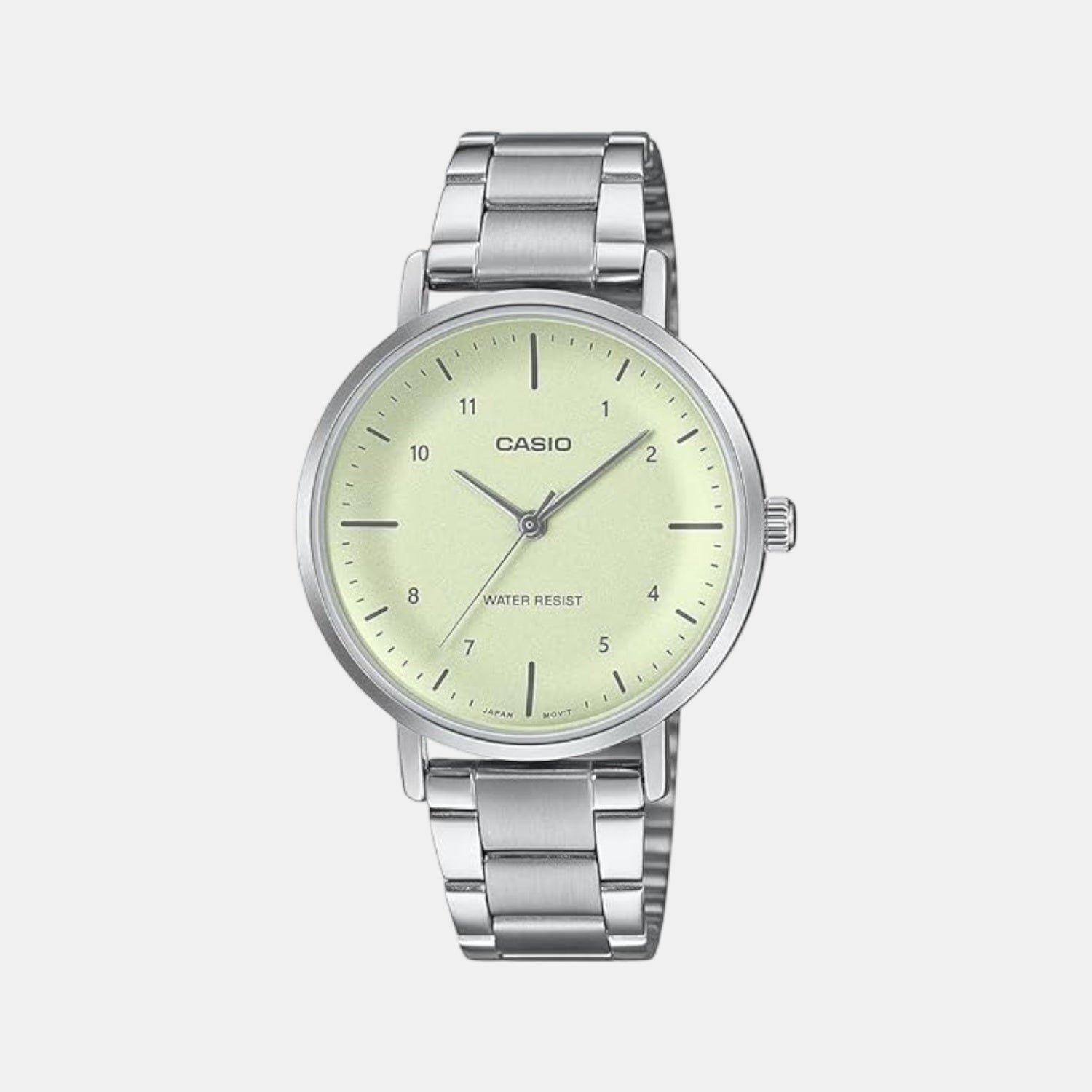 Enticer Women Quartz Green Dial Analog Stainless Steel Watch A2422