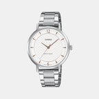 Enticer Women Quartz White Dial Analog Stainless Steel Watch A2431