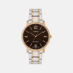 Enticer Men Quartz Blue Dial Analog Leather Watch A2435