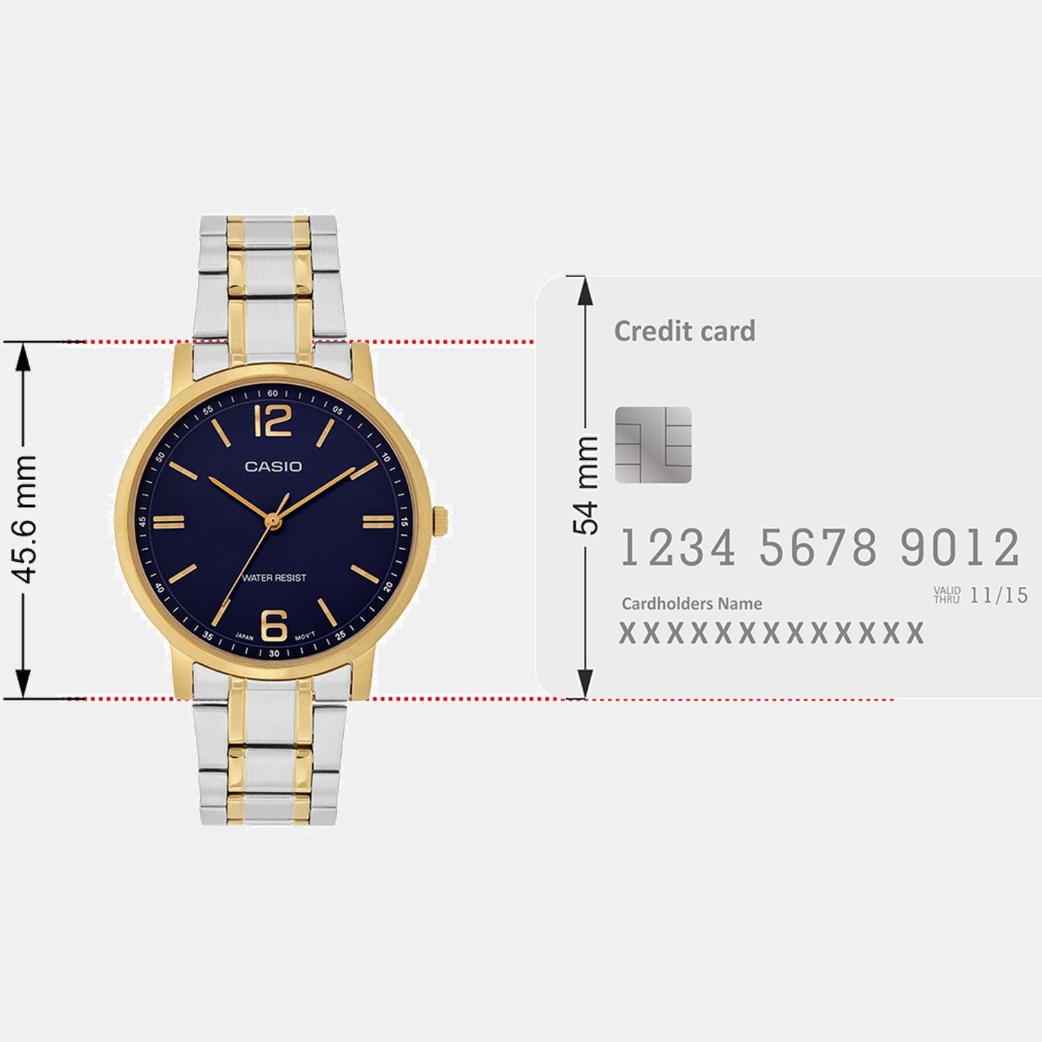 Enticer Men Quartz Blue Dial Analog Stainless Steel Watch A2436