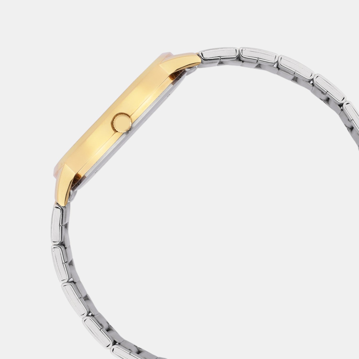 Enticer Men Quartz Blue Dial Analog Stainless Steel Watch A2436