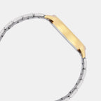 Enticer Men Quartz Blue Dial Analog Stainless Steel Watch A2436