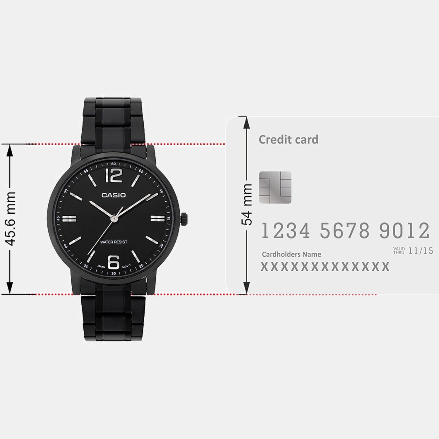 Enticer Men Quartz Black Dial Analog Stainless Steel Watch A2437