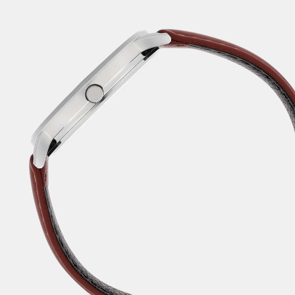 Enticer Men Quartz Green Dial Analog Stainless Steel Watch A2438