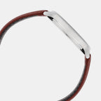 Enticer Men Quartz Green Dial Analog Stainless Steel Watch A2438