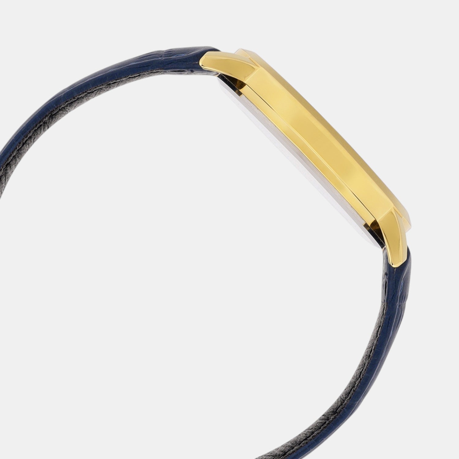 Enticer Men Quartz Blue Dial Analog Leather Watch A2439