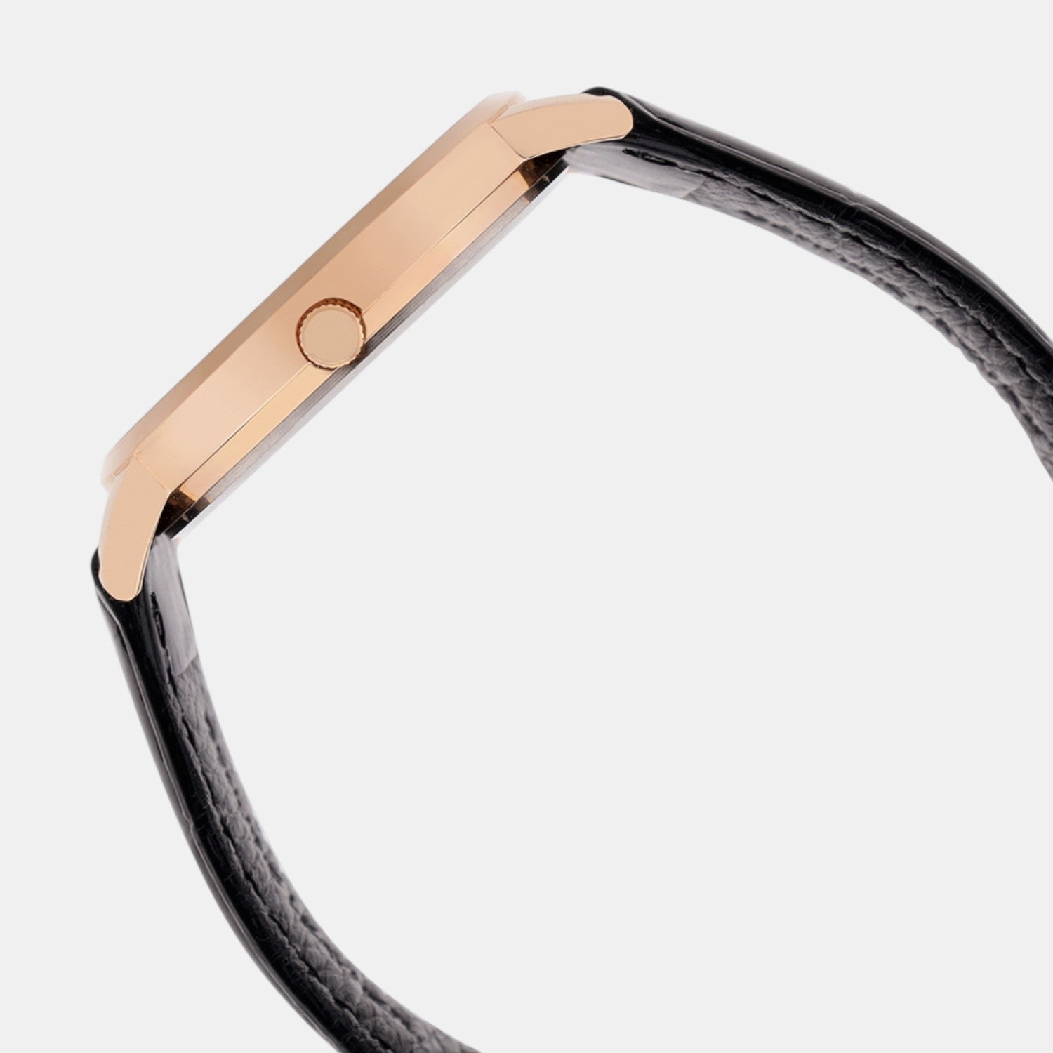 Enticer Men Quartz Blue Dial Analog Leather Watch A2441