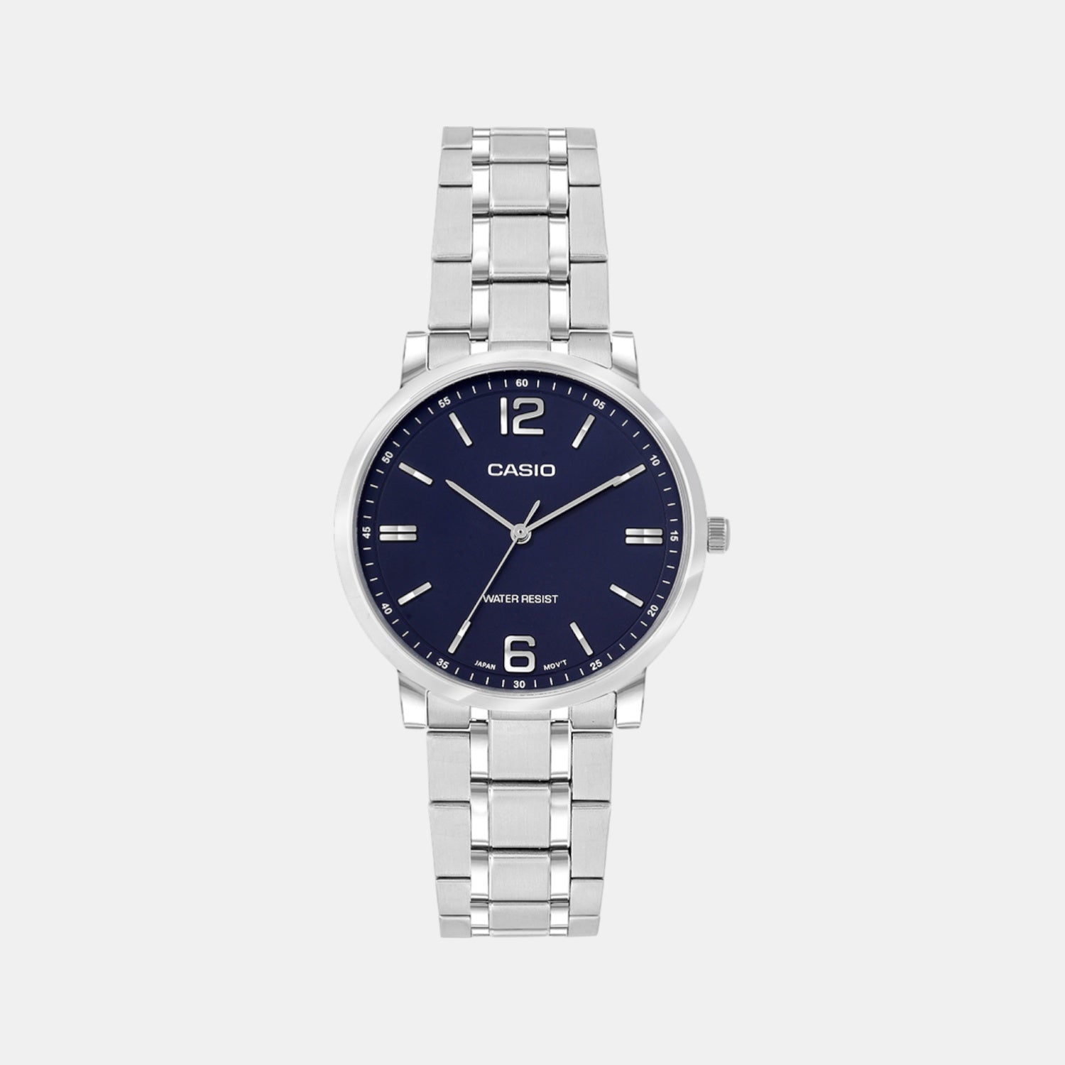 Enticer Women Quartz Blue Dial Analog Stainless Steel Watch A2442