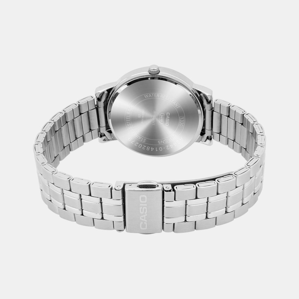 Enticer Women Quartz Blue Dial Analog Stainless Steel Watch A2442