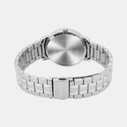 Enticer Women Quartz Blue Dial Analog Stainless Steel Watch A2442