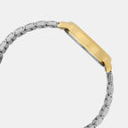 Enticer Women Quartz Blue Dial Analog Stainless Steel Watch A2444