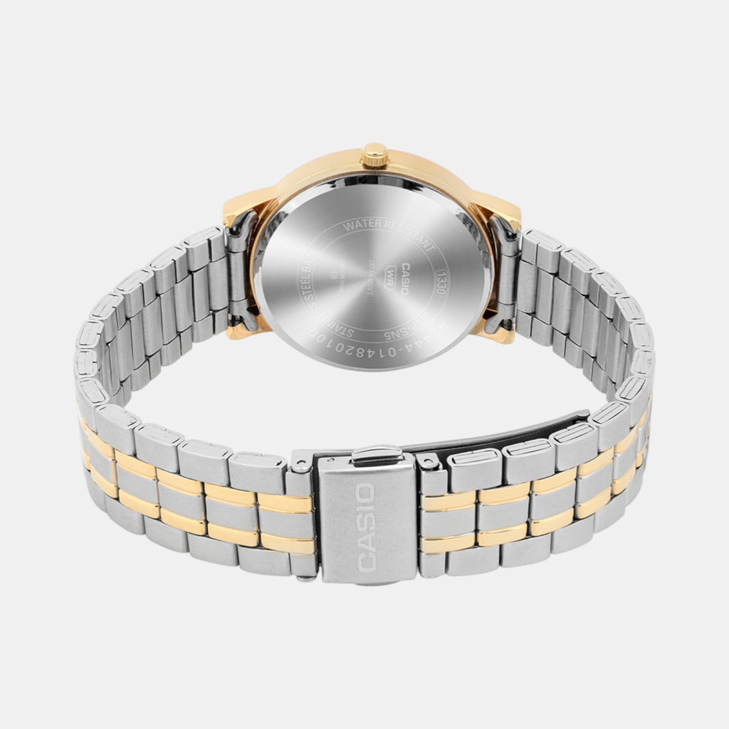 Enticer Women Quartz Blue Dial Analog Stainless Steel Watch A2444