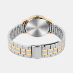 Enticer Women Quartz Blue Dial Analog Stainless Steel Watch A2444