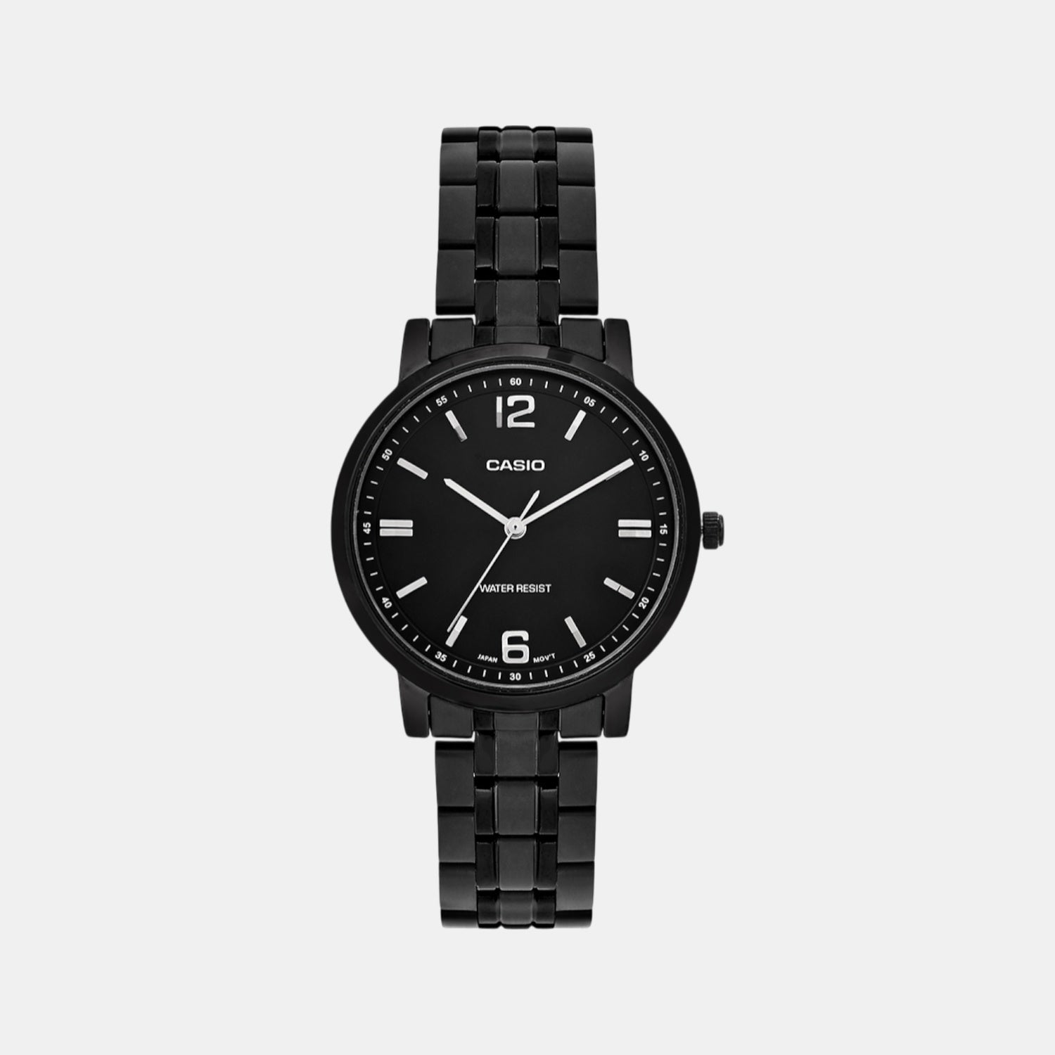 Enticer Women Quartz Black Dial Analog Stainless Steel Watch A2445