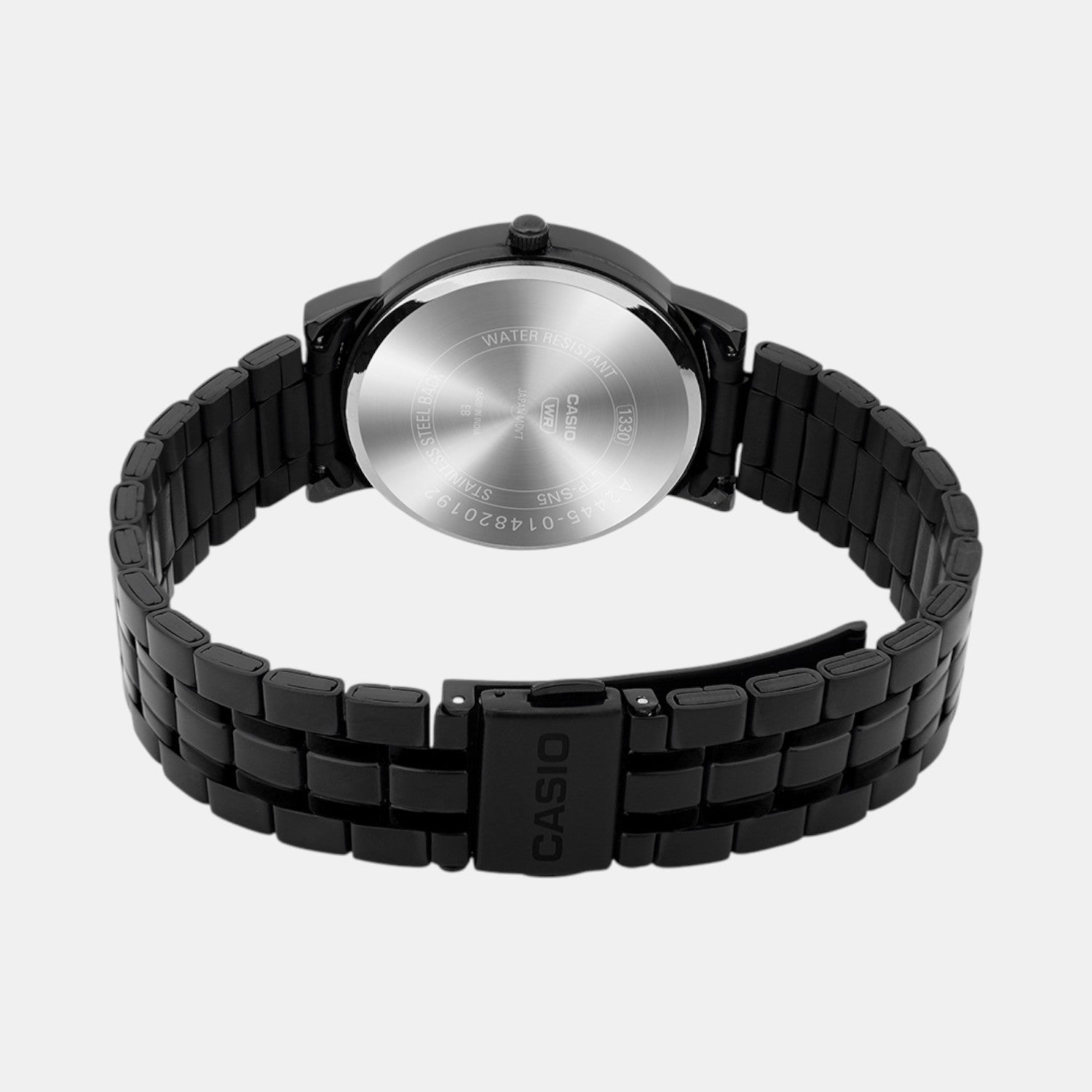 Enticer Women Quartz Black Dial Analog Stainless Steel Watch A2445