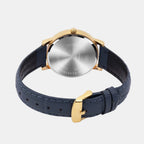 Enticer Women Quartz Blue Dial Analog Leather Watch A2446