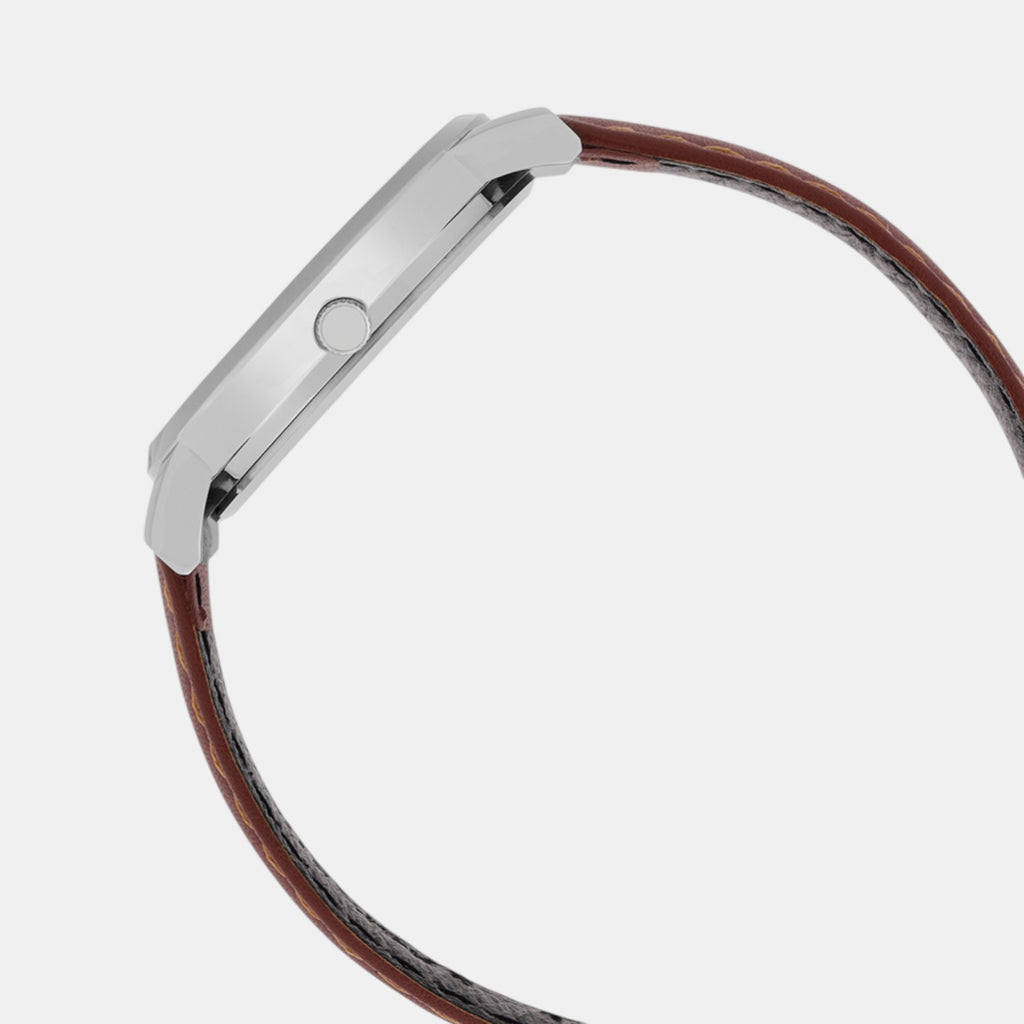 Enticer Women Quartz Green Dial Analog Leather Watch A2447