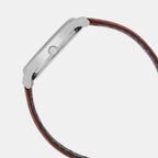 Enticer Women Quartz Green Dial Analog Leather Watch A2447