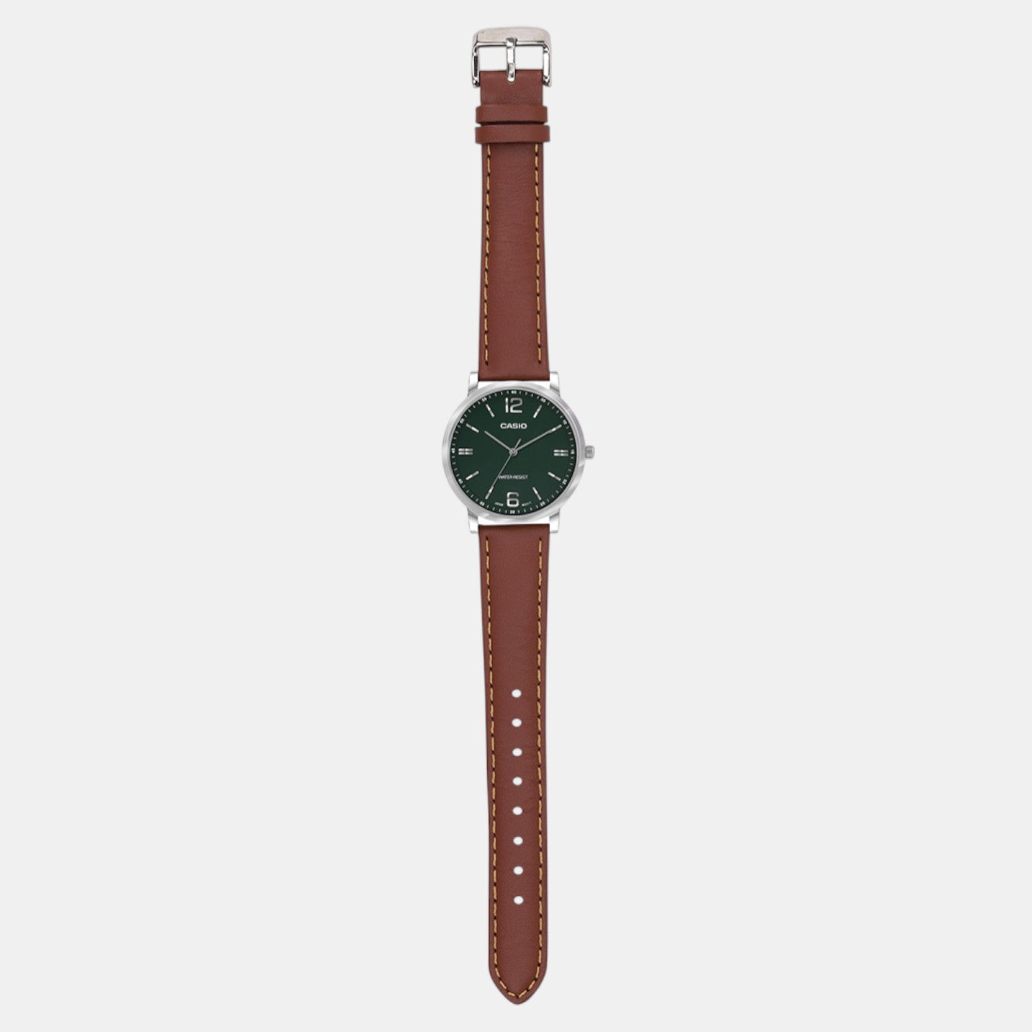 Enticer Women Quartz Green Dial Analog Leather Watch A2447