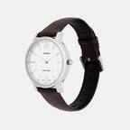 Enticer Women Quartz White Dial Analog Leather Watch A2448