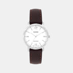 Enticer Women Quartz White Dial Analog Leather Watch A2448