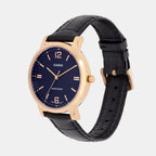 Enticer Women Quartz Blue Dial Analog Stainless Steel Watch A2449