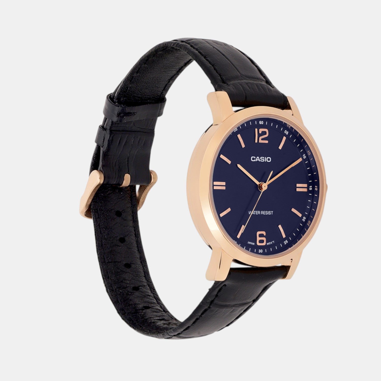 Enticer Women Quartz Blue Dial Analog Stainless Steel Watch A2449