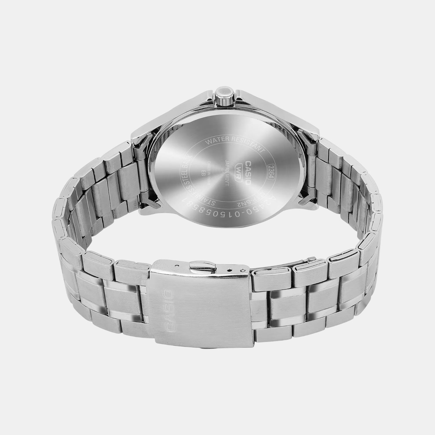 Enticer Men Quartz Black Dial Multi-Function Stainless Steel Watch A2450