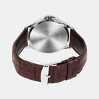 Enticer Men Quartz Green Dial Analog Stainless Steel Watch A2456