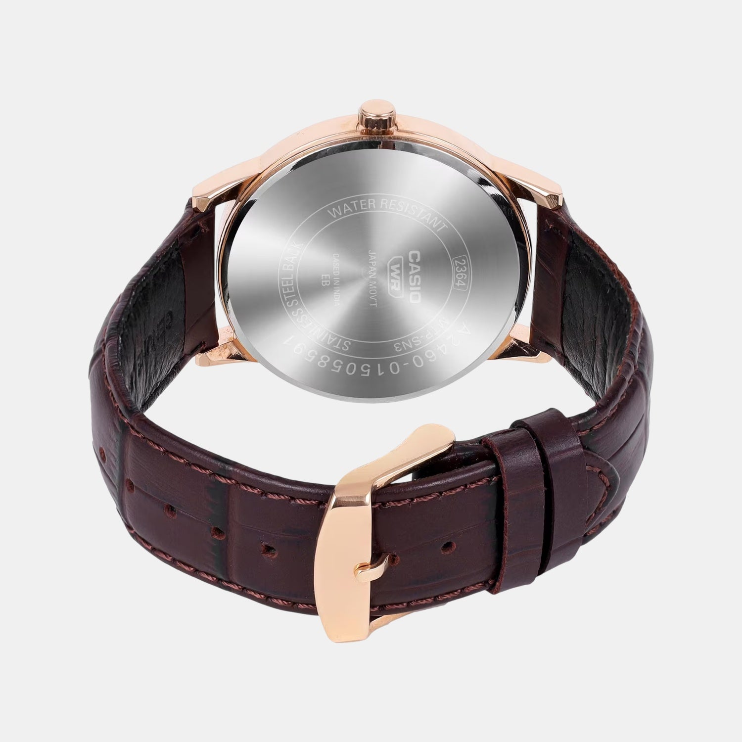 Enticer Men Quartz Black Dial Analog Stainless Steel Watch A2460