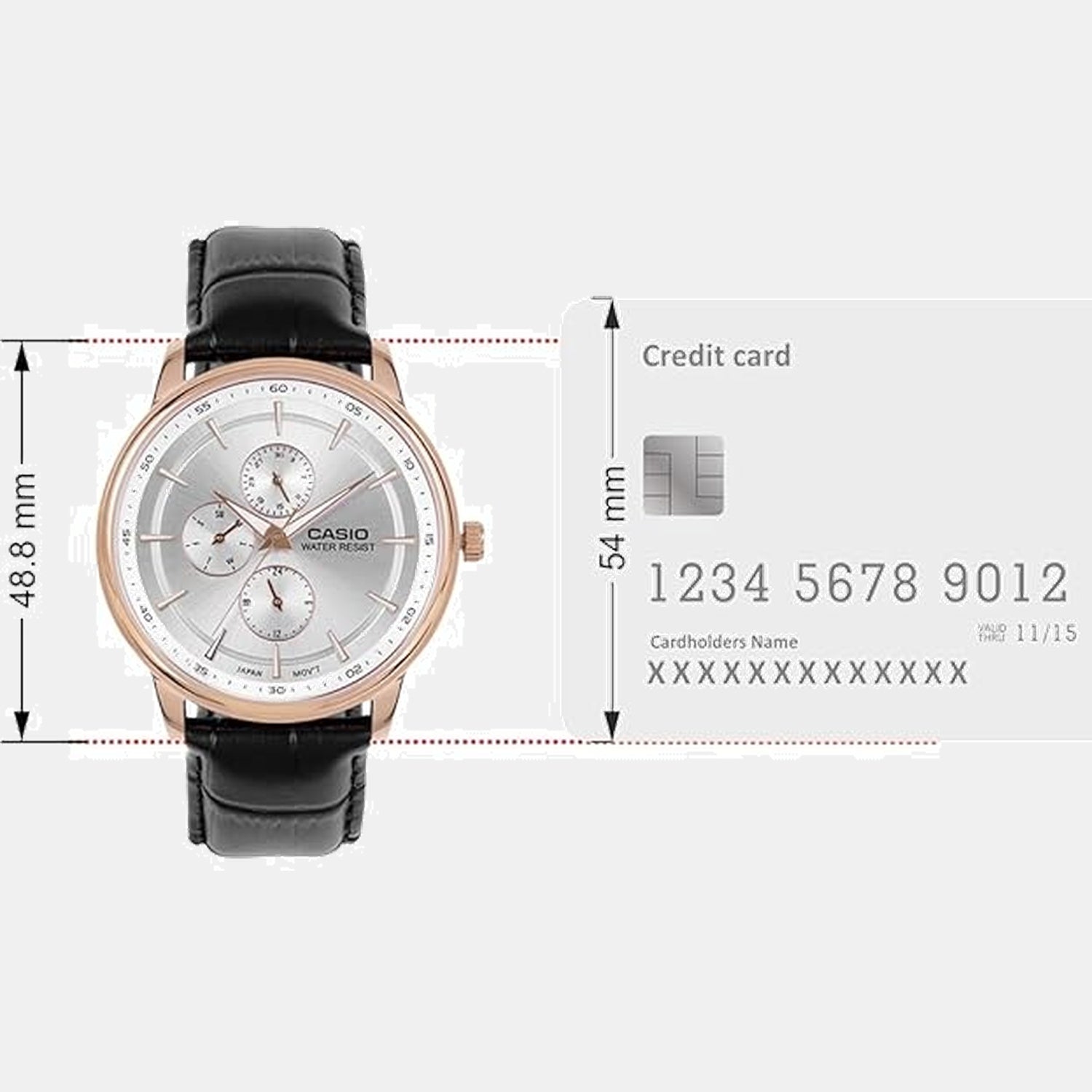 Enticer Men Quartz Silver Dial Analog Stainless Steel Watch A2461