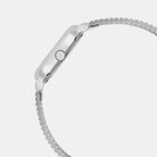 Enticer Women Quartz Silver Dial Analog Stainless Steel Watch A2464