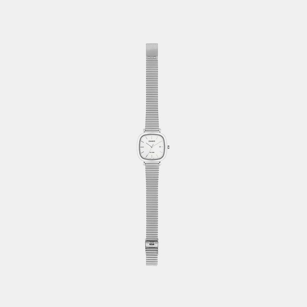 Enticer Women Quartz Silver Dial Analog Stainless Steel Watch A2464