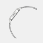 Enticer Women Quartz Silver Dial Analog Stainless Steel Watch A2464