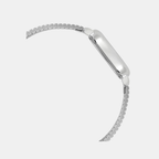 Enticer Women Quartz Silver Dial Analog Stainless Steel Watch A2464