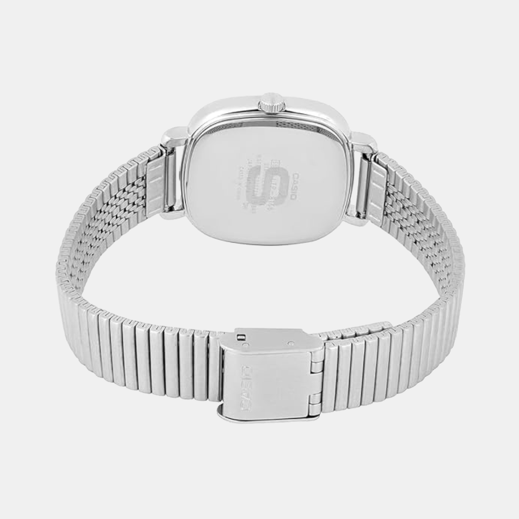 Enticer Women Quartz Silver Dial Analog Stainless Steel Watch A2464