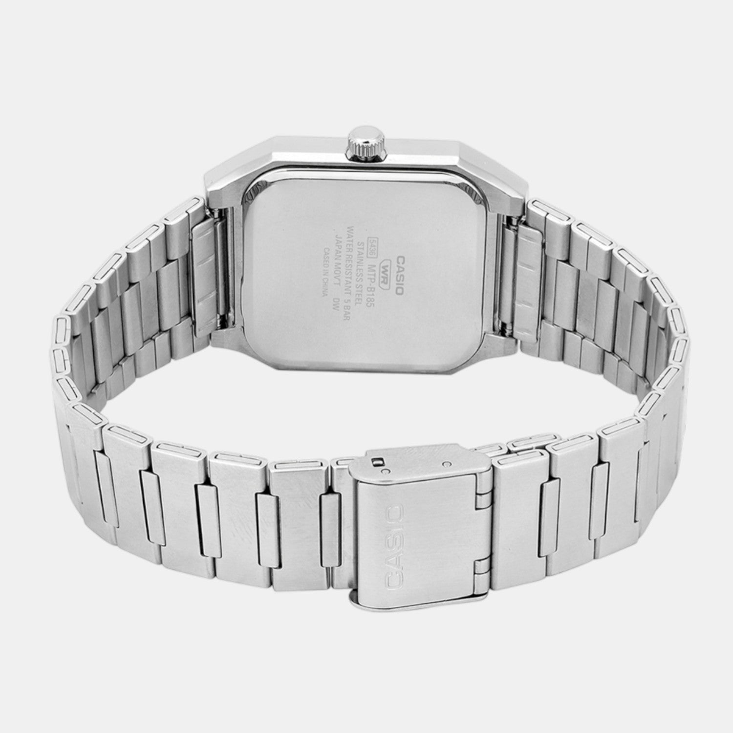 Enticer Men Quartz Black Dial Analog Stainless Steel Watch A2465