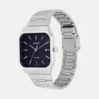 Enticer Men Quartz Blue Dial Analog Stainless Steel Watch A2466