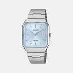 Enticer Men Quartz Sky Blue Dial Analog Stainless Steel Watch A2467