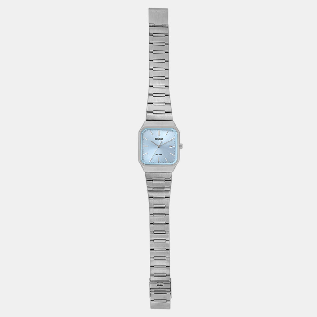 Enticer Men Quartz Sky Blue Dial Analog Stainless Steel Watch A2467
