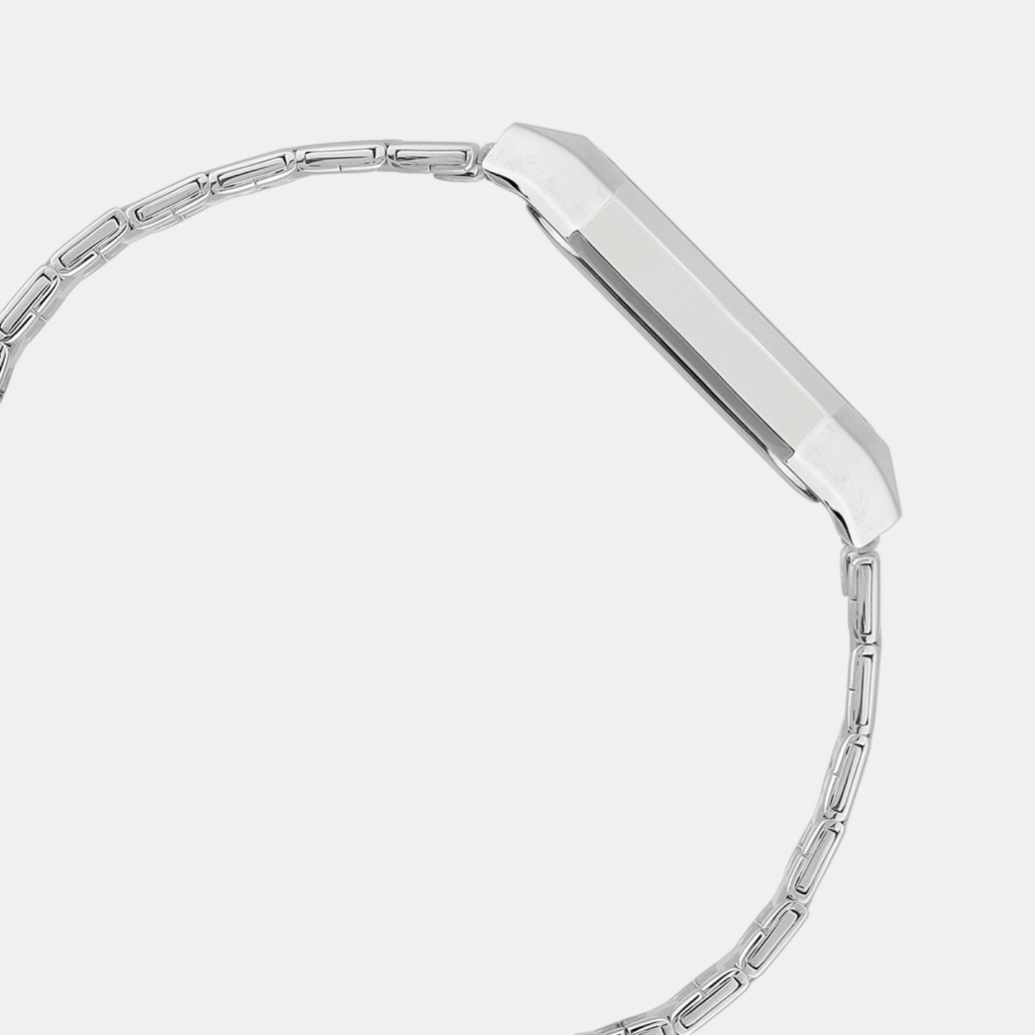 Enticer Men Quartz Silver Dial Analog Stainless Steel Watch A2468