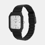 Enticer Men Quartz Silver Dial Analog Stainless Steel Watch A2469