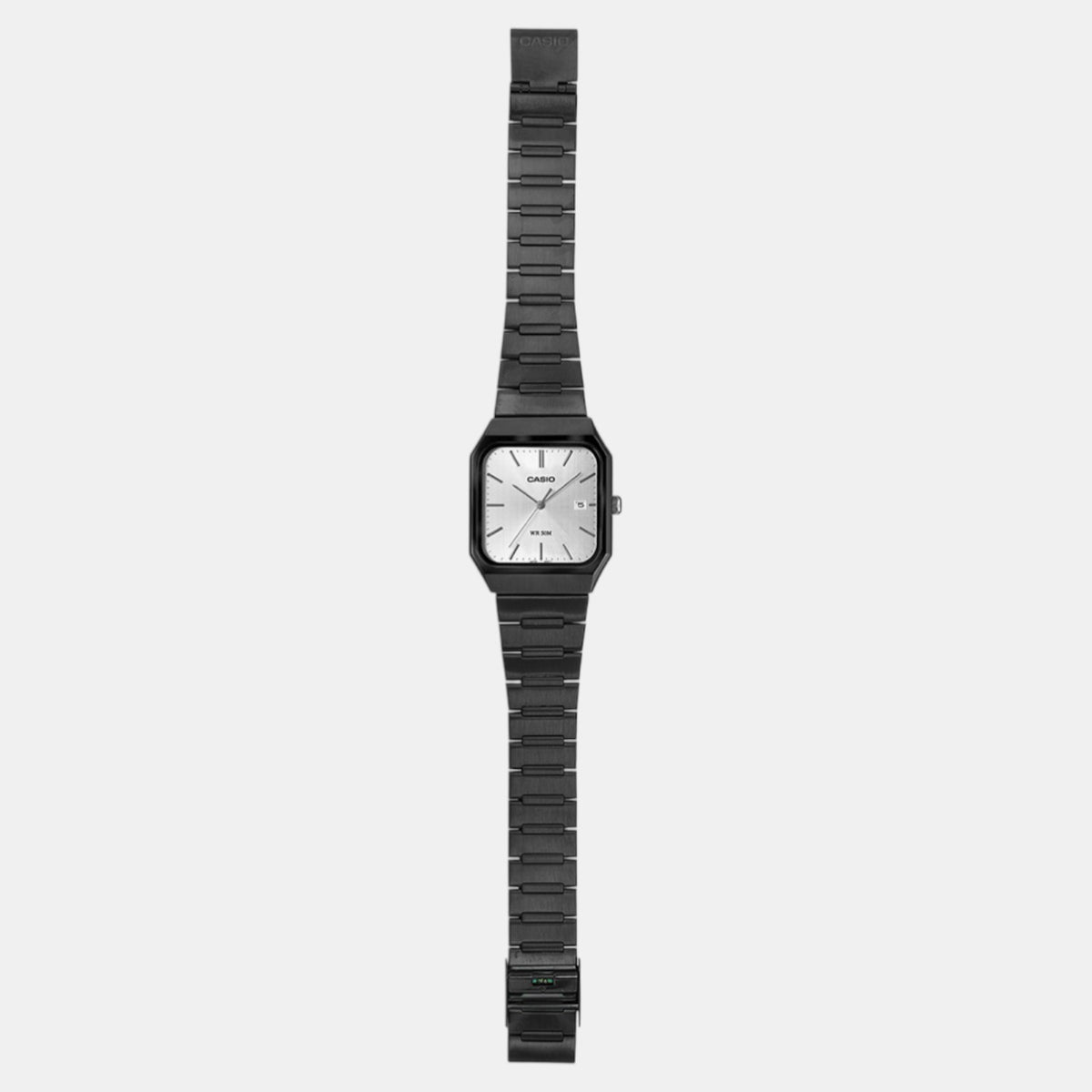 Enticer Men Quartz Silver Dial Analog Stainless Steel Watch A2469