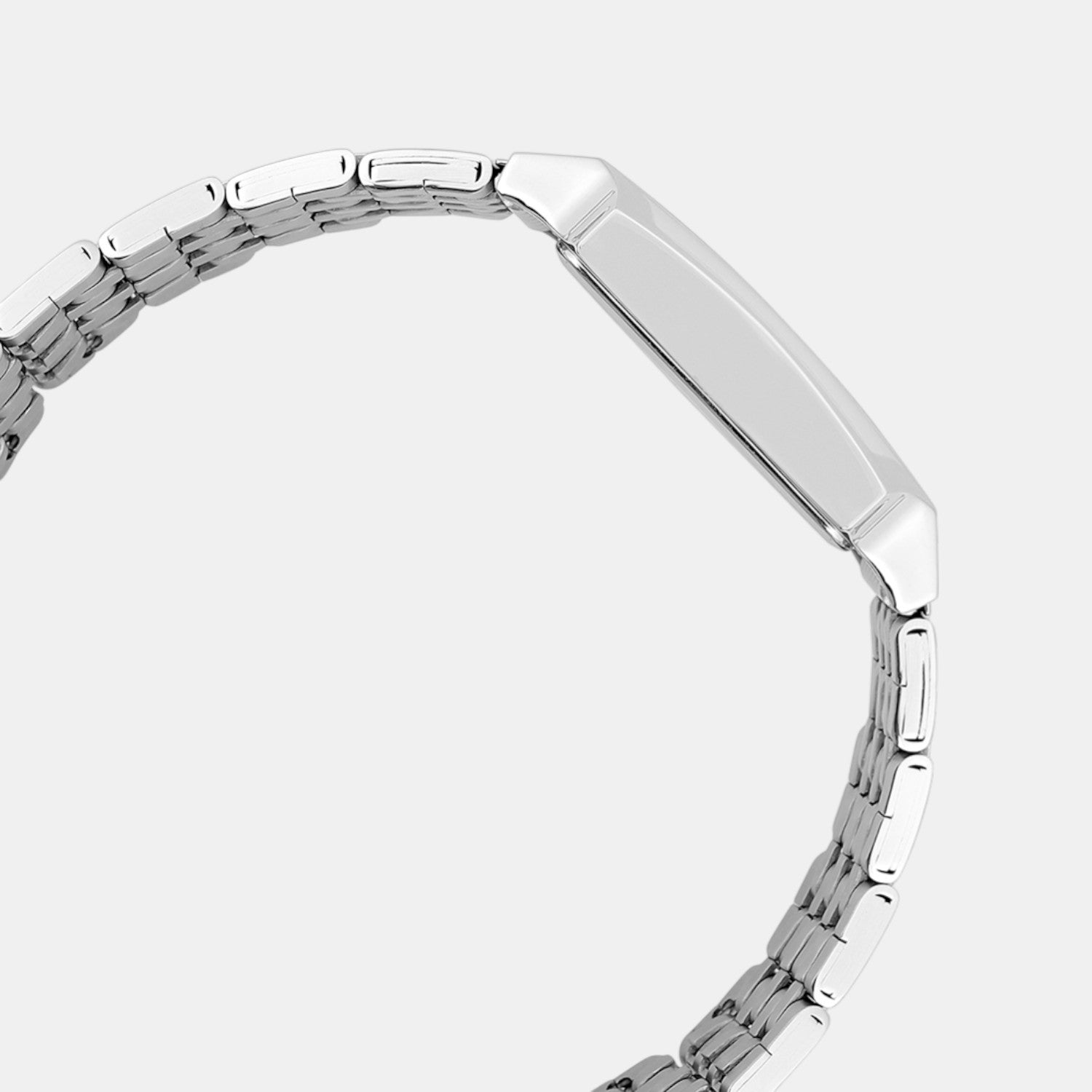 Enticer Men Quartz Black Dial Analog Stainless Steel Watch A2471